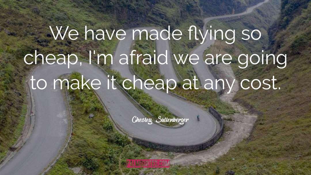 Chesley Sullenberger Quotes: We have made flying so