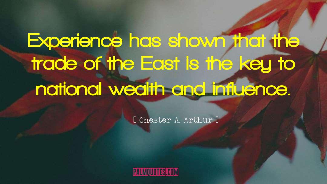 Chester A. Arthur Quotes: Experience has shown that the