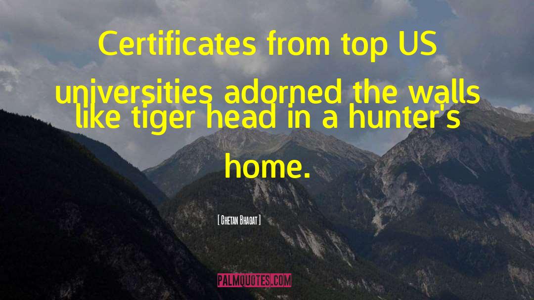 Chetan Bhagat Quotes: Certificates from top US universities