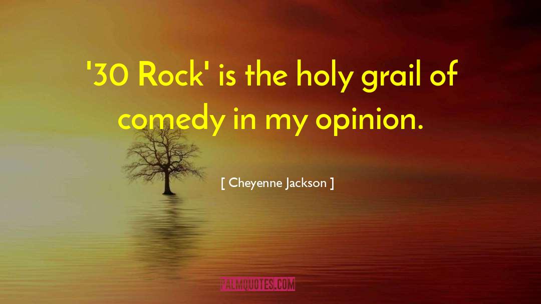 Cheyenne Jackson Quotes: '30 Rock' is the holy