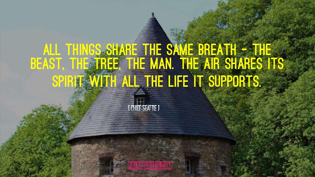 Chief Seattle Quotes: All things share the same