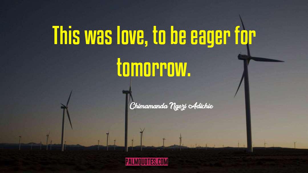 Chimamanda Ngozi Adichie Quotes: This was love, to be