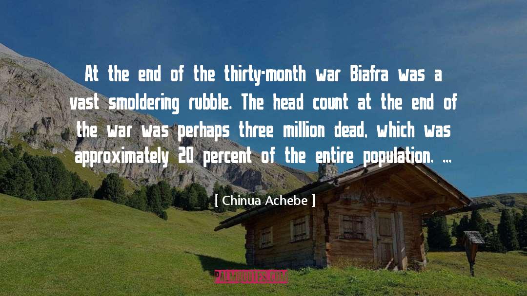 Chinua Achebe Quotes: At the end of the