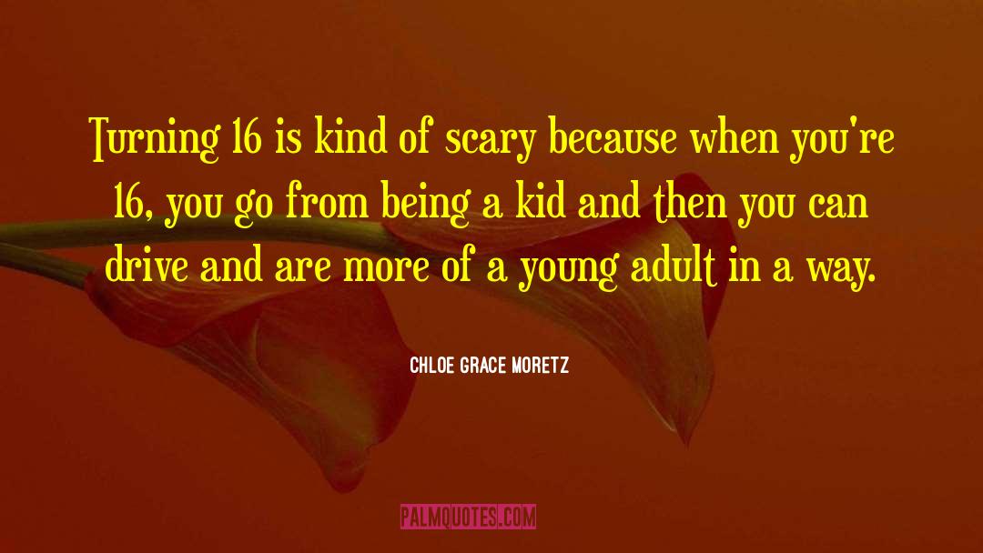 Chloe Grace Moretz Quotes: Turning 16 is kind of