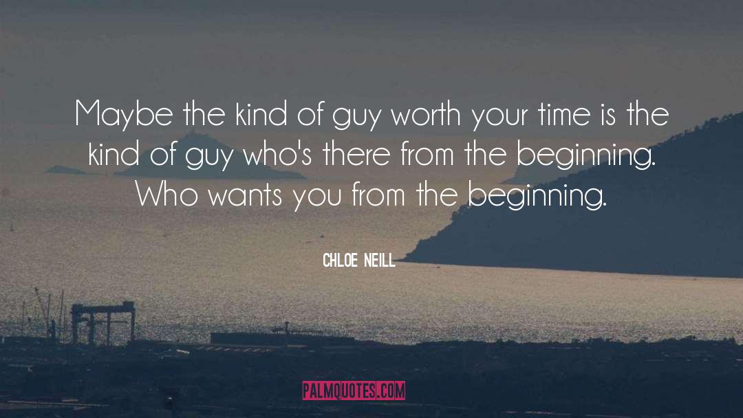 Chloe Neill Quotes: Maybe the kind of guy