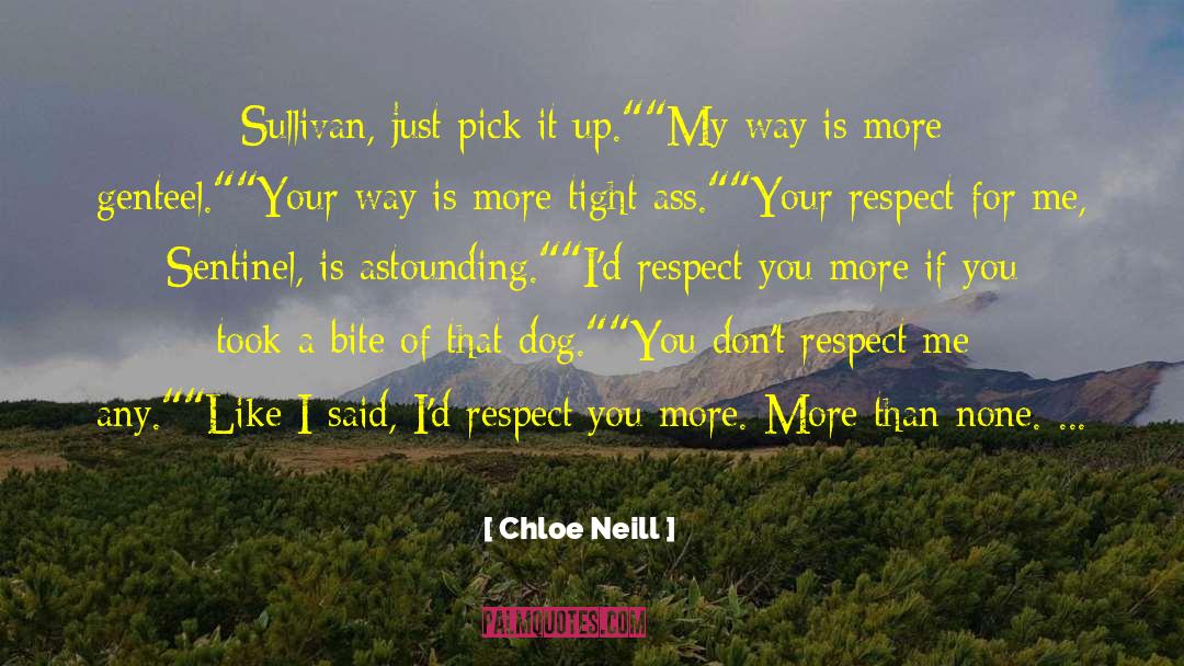 Chloe Neill Quotes: Sullivan, just pick it up.