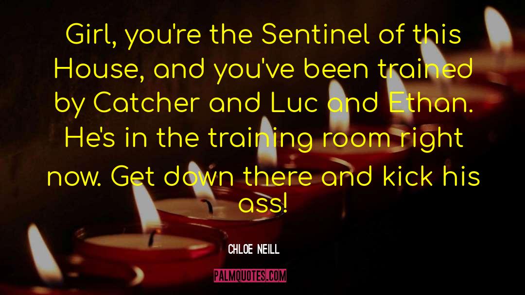 Chloe Neill Quotes: Girl, you're the Sentinel of