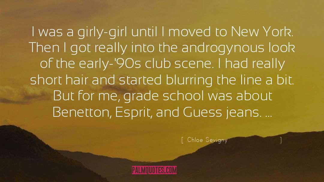 Chloe Sevigny Quotes: I was a girly-girl until