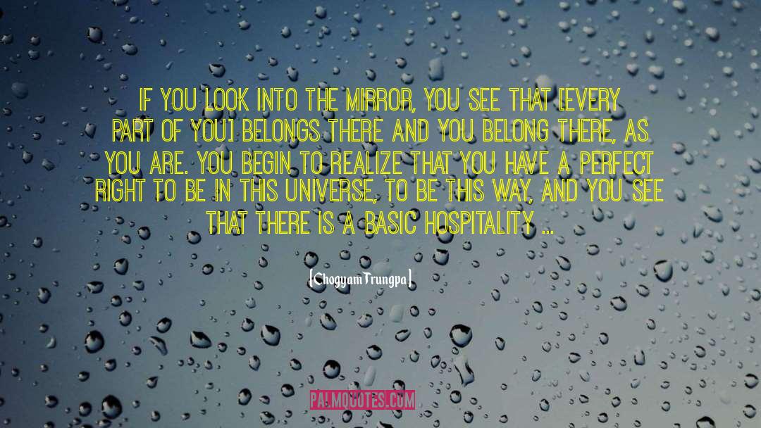 Chogyam Trungpa Quotes: If you look into the