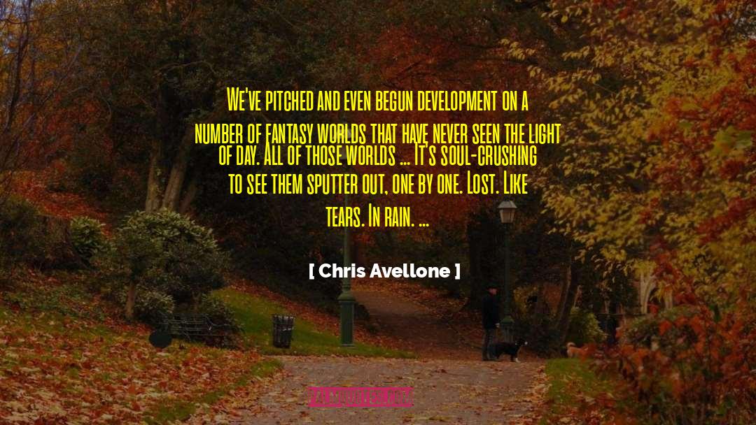 Chris Avellone Quotes: We've pitched and even begun