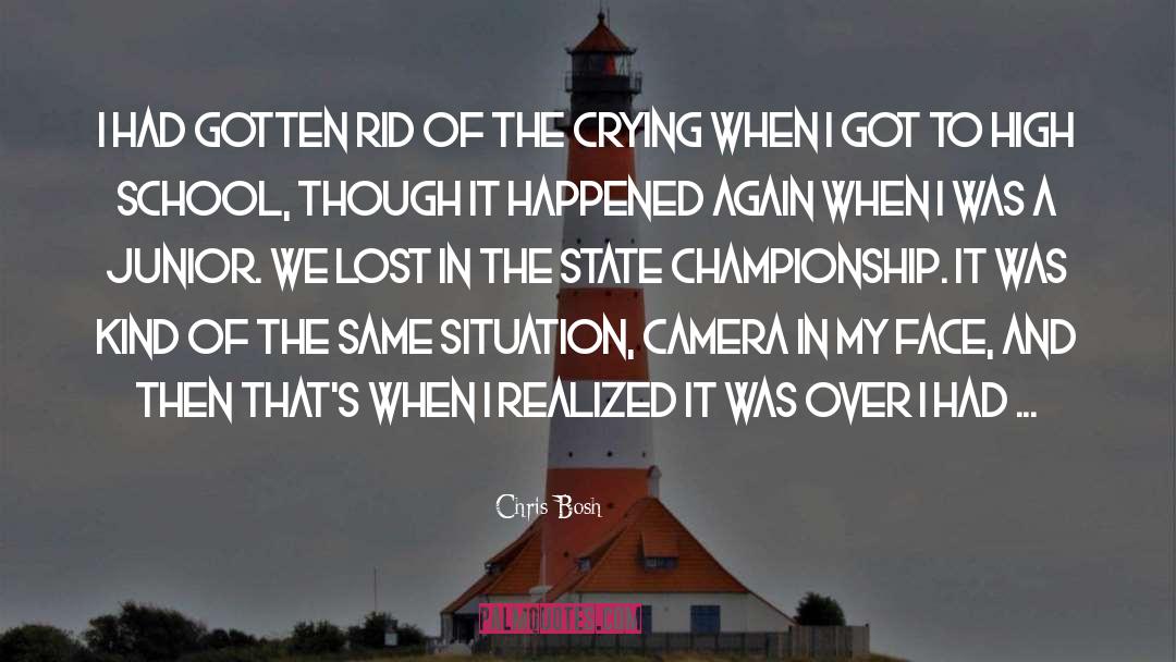 Chris Bosh Quotes: I had gotten rid of