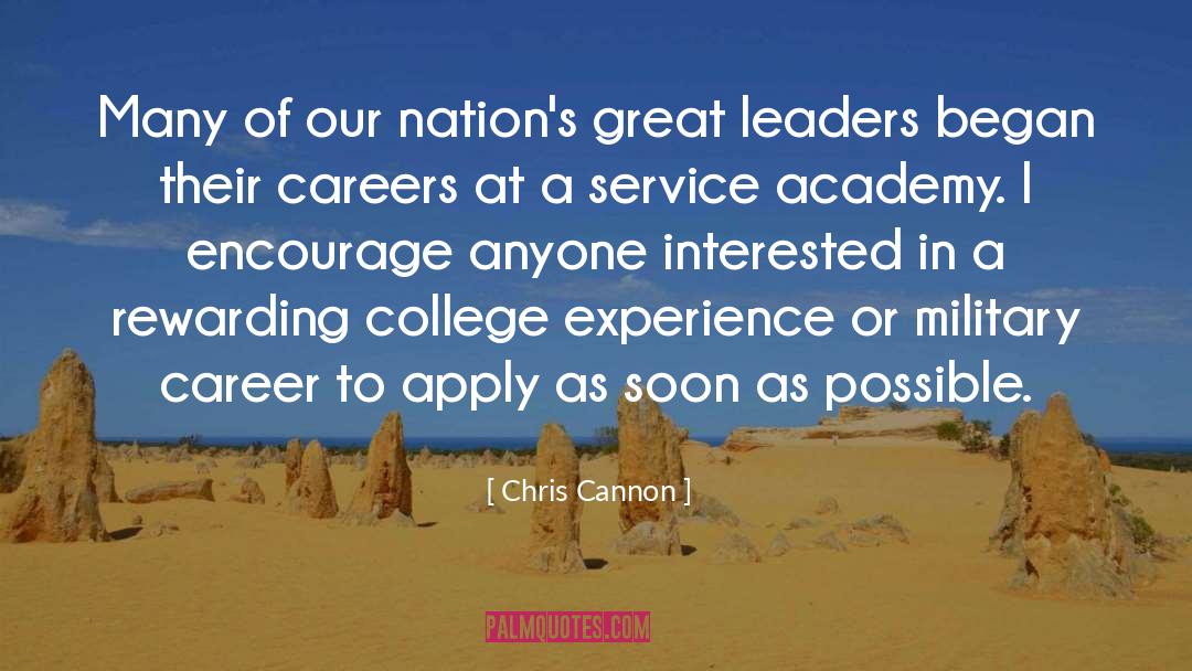 Chris Cannon Quotes: Many of our nation's great