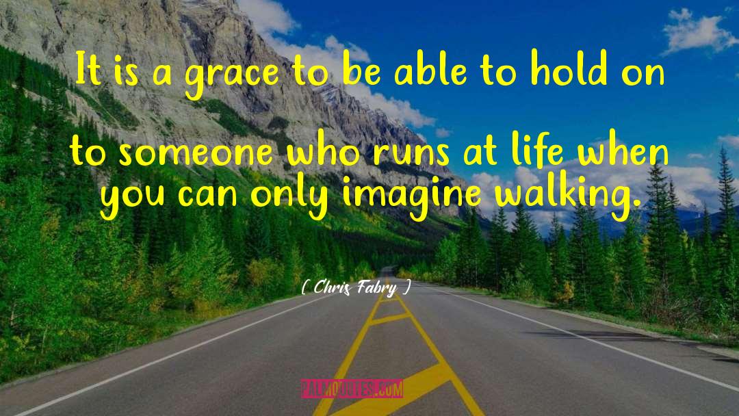 Chris Fabry Quotes: It is a grace to