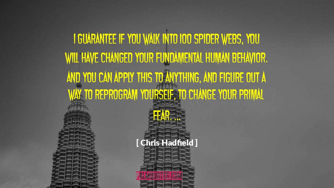 Chris Hadfield Quotes: I guarantee if you walk