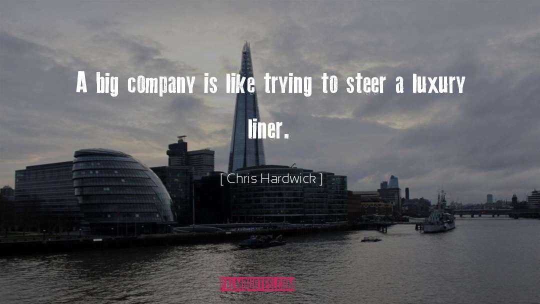 Chris Hardwick Quotes: A big company is like