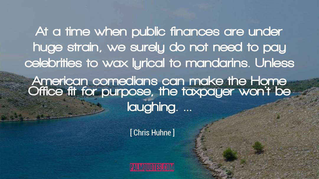 Chris Huhne Quotes: At a time when public