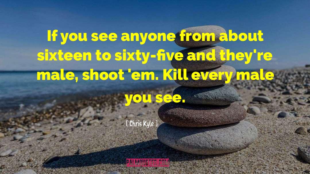 Chris Kyle Quotes: If you see anyone from