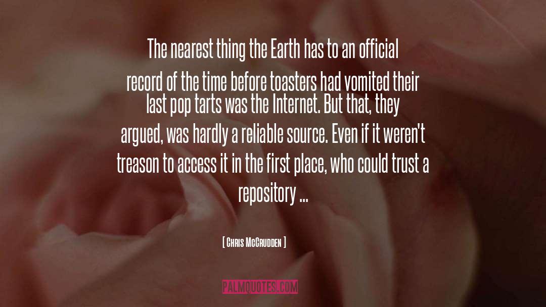 Chris McCrudden Quotes: The nearest thing the Earth