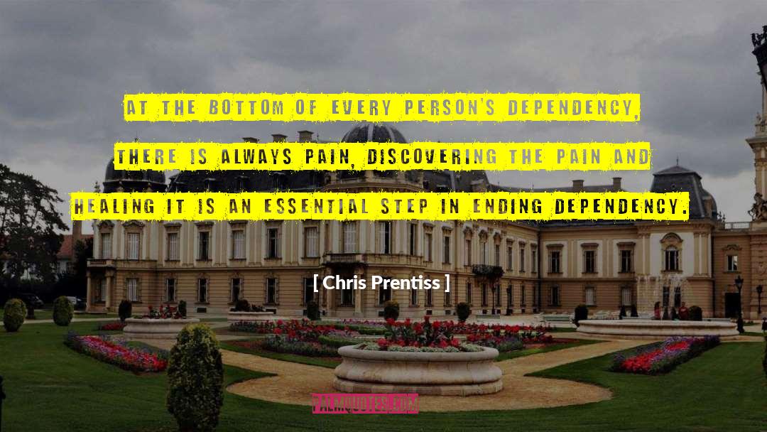 Chris Prentiss Quotes: At the bottom of every