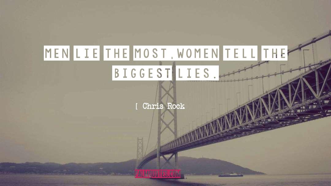 Chris Rock Quotes: Men lie the most,<br /><br