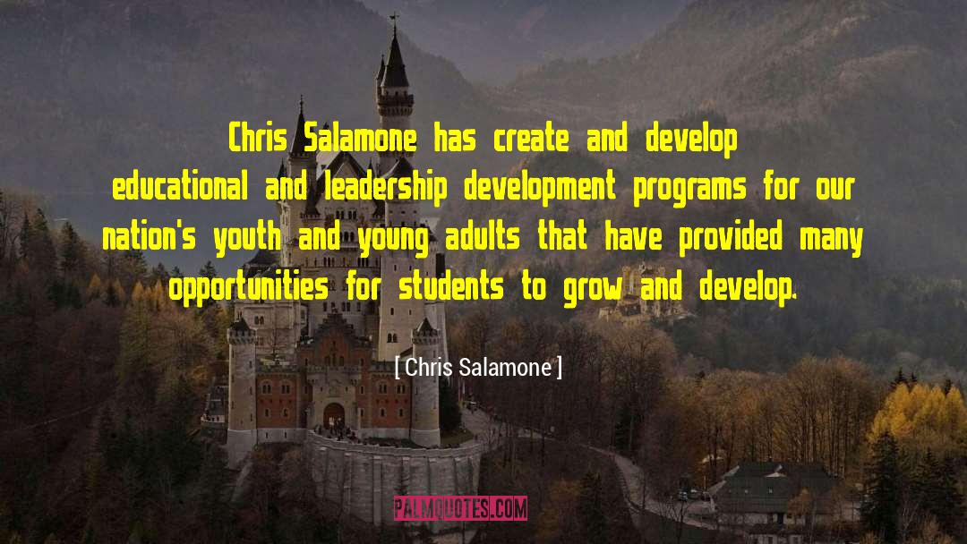 Chris Salamone Quotes: Chris Salamone has create and