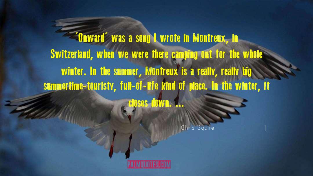 Chris Squire Quotes: 'Onward' was a song I