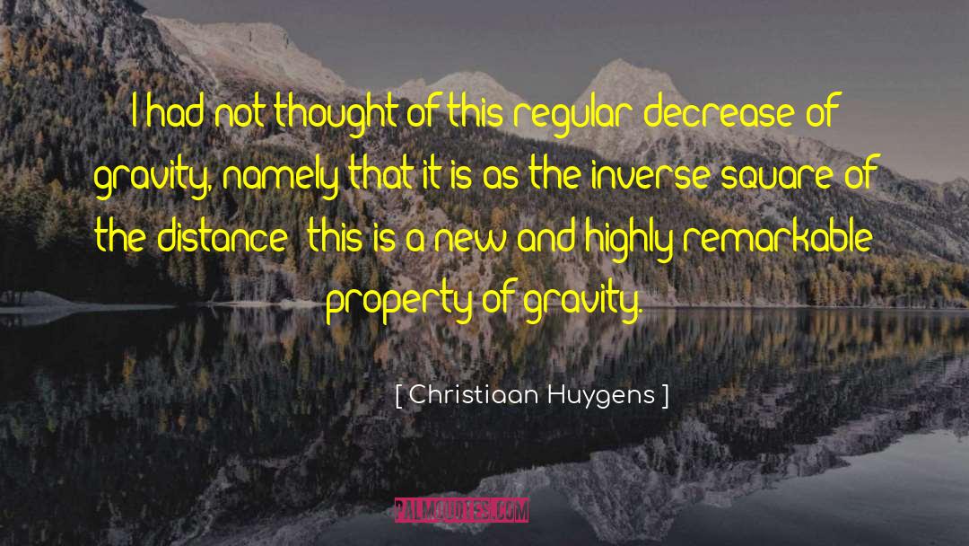 Christiaan Huygens Quotes: I had not thought of