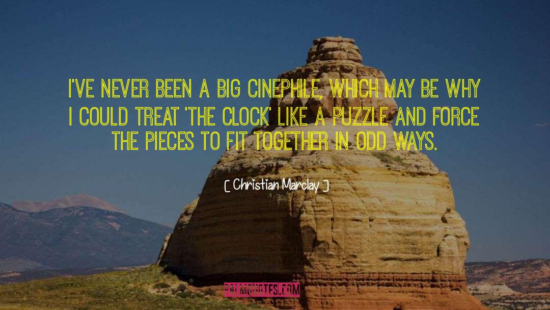 Christian Marclay Quotes: I've never been a big