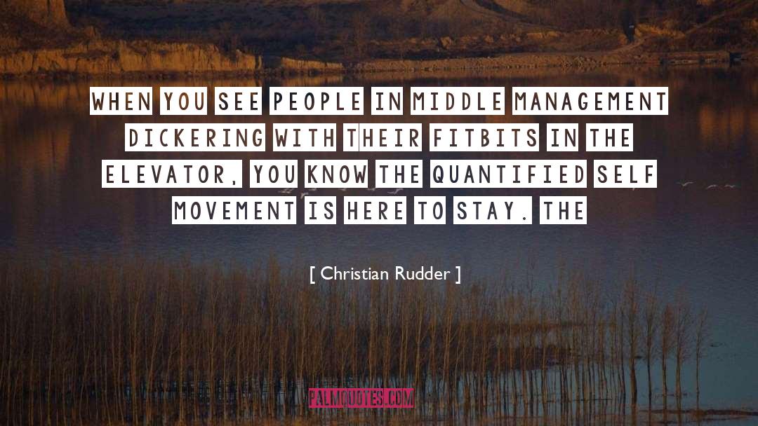 Christian Rudder Quotes: When you see people in