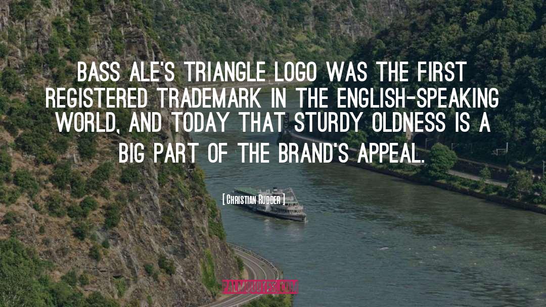 Christian Rudder Quotes: Bass Ale's triangle logo was