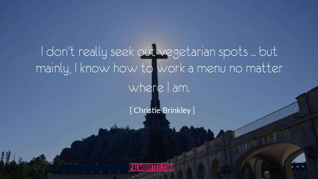 Christie Brinkley Quotes: I don't really seek out