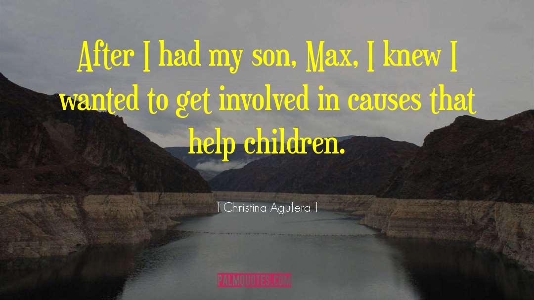 Christina Aguilera Quotes: After I had my son,