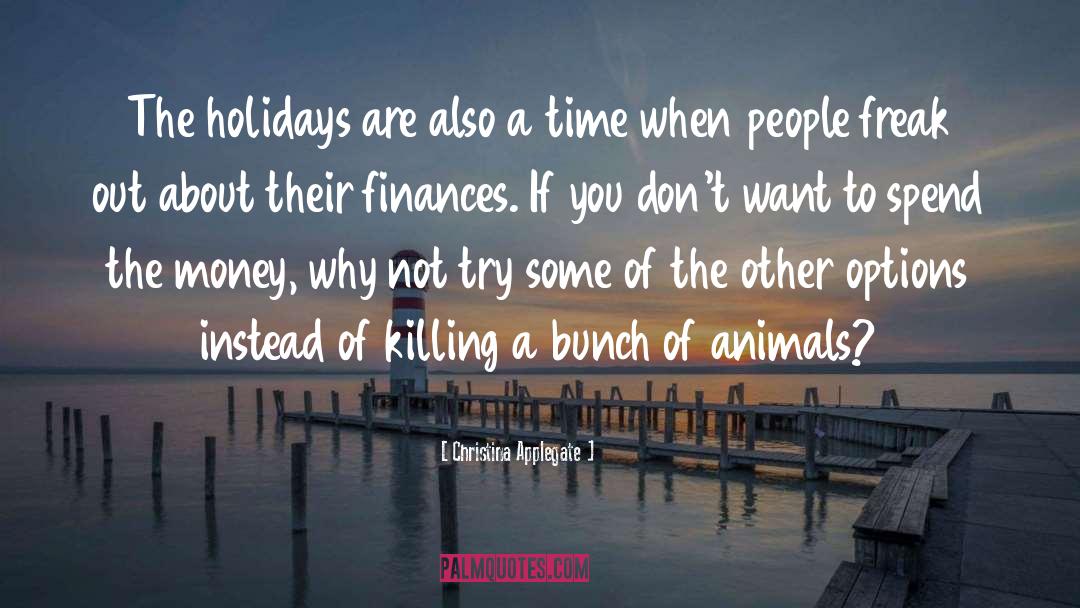 Christina Applegate Quotes: The holidays are also a