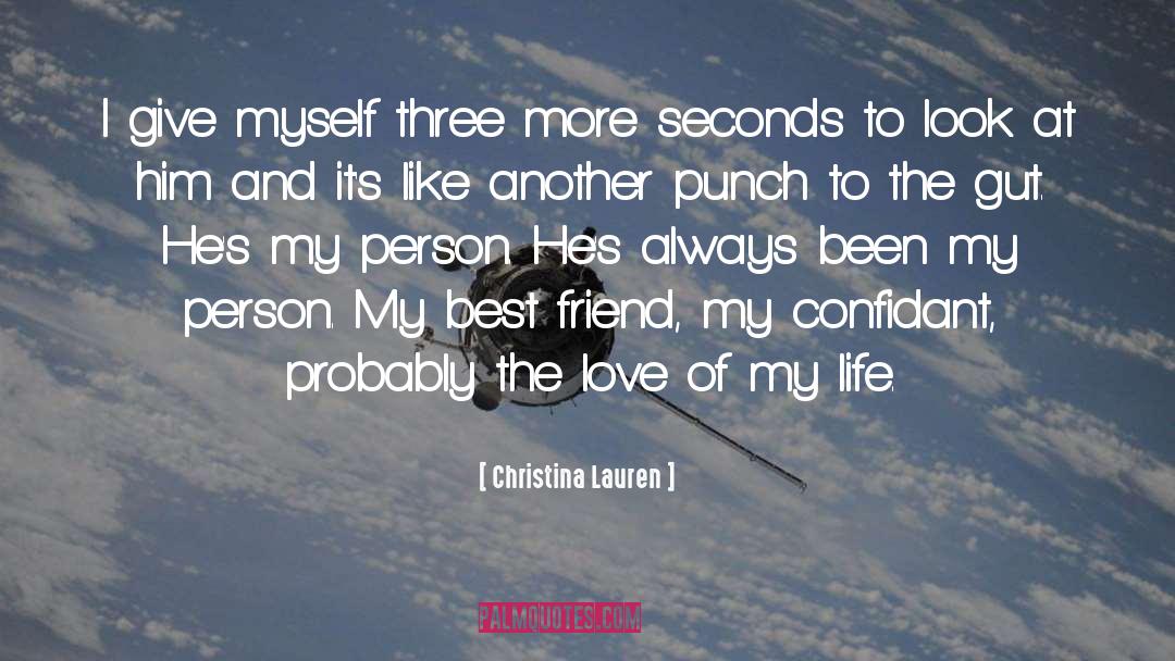 Christina Lauren Quotes: I give myself three more