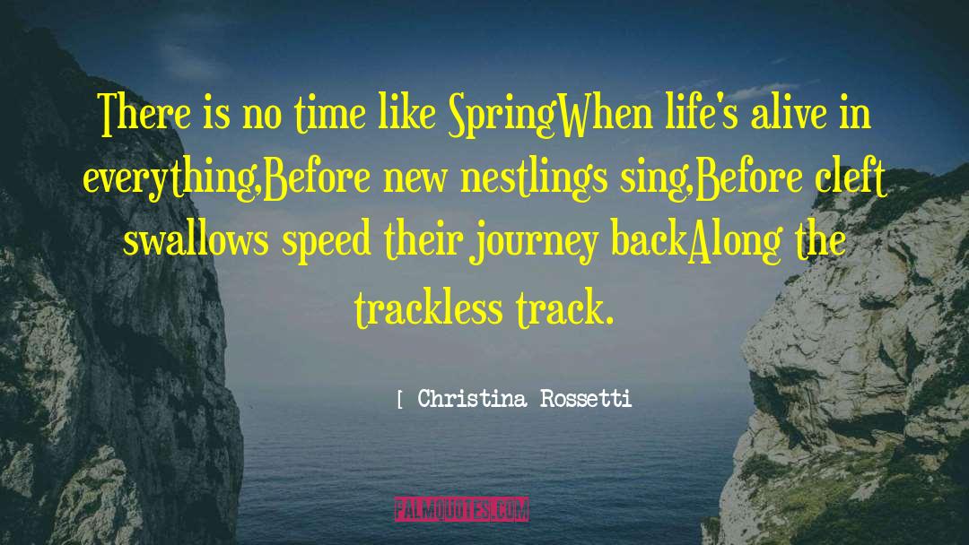 Christina Rossetti Quotes: There is no time like