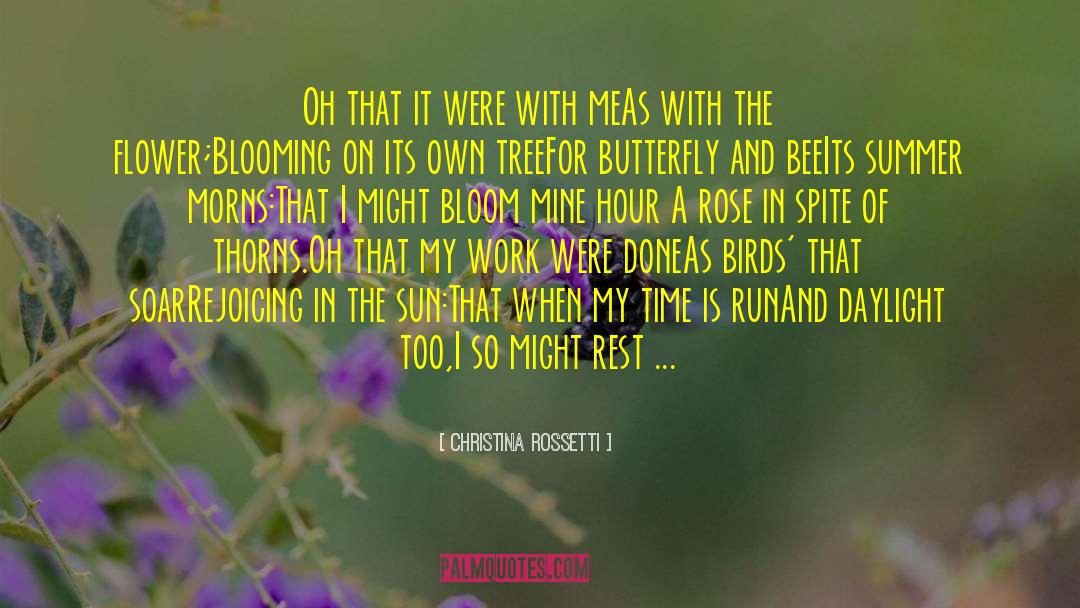 Christina Rossetti Quotes: Oh that it were with