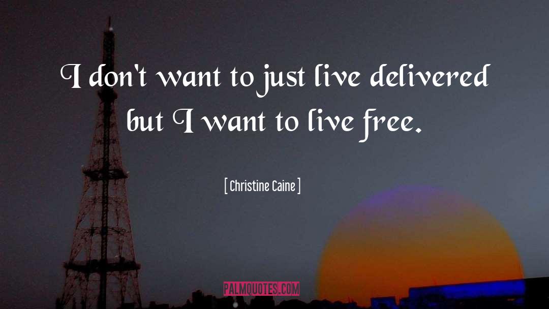 Christine Caine Quotes: I don't want to just