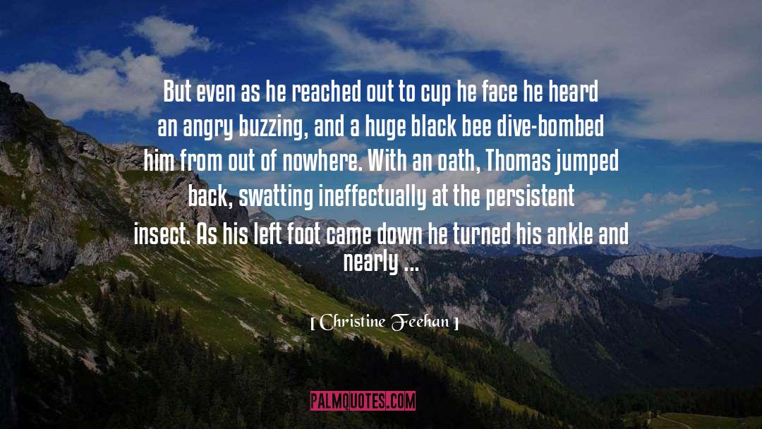 Christine Feehan Quotes: But even as he reached