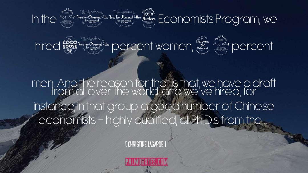 Christine Lagarde Quotes: In the 2013 Economists Program,