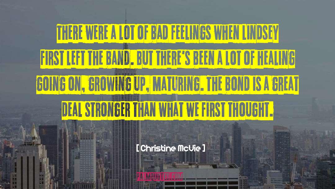 Christine McVie Quotes: There were a lot of
