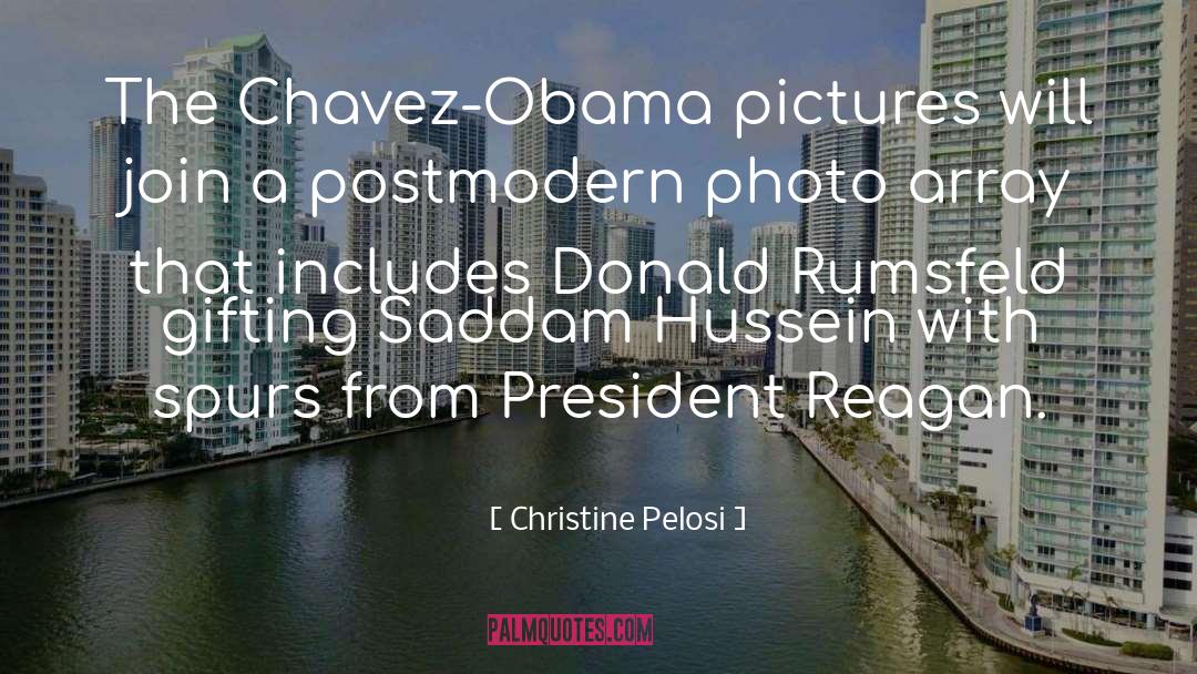 Christine Pelosi Quotes: The Chavez-Obama pictures will join