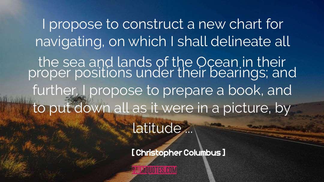 Christopher Columbus Quotes: I propose to construct a