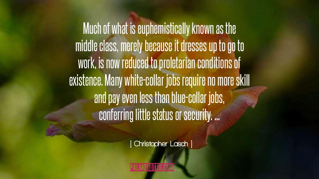 Christopher Lasch Quotes: Much of what is euphemistically