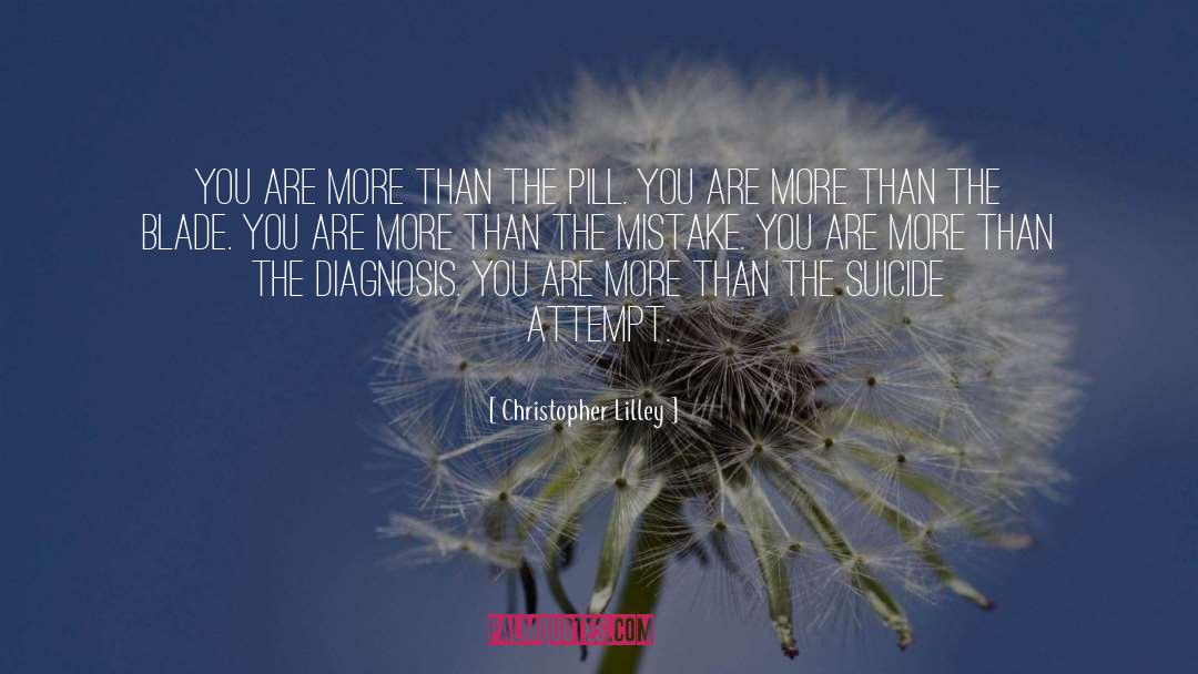 Christopher Lilley Quotes: You are more than the