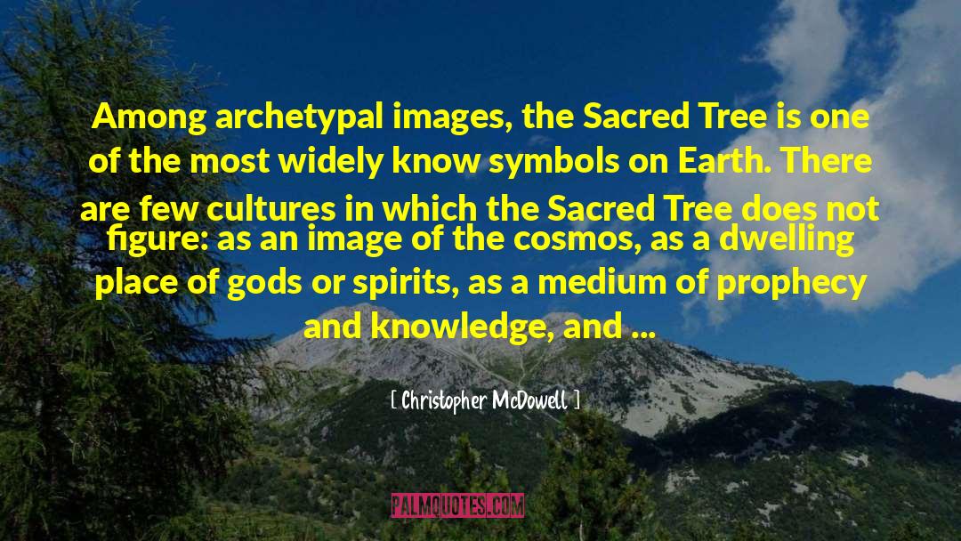 Christopher McDowell Quotes: Among archetypal images, the Sacred