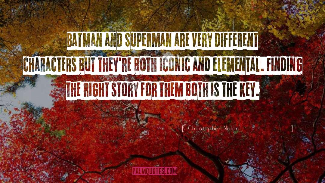 Christopher Nolan Quotes: Batman and Superman are very