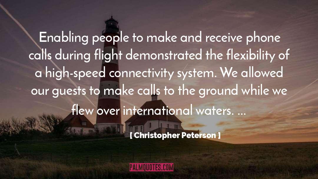 Christopher Peterson Quotes: Enabling people to make and