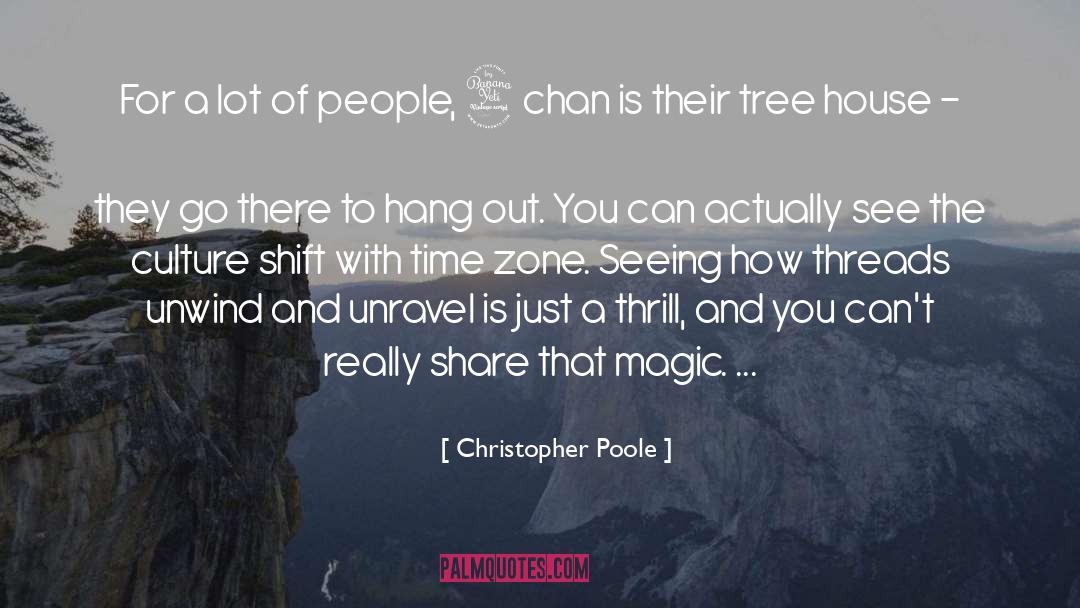 Christopher Poole Quotes: For a lot of people,