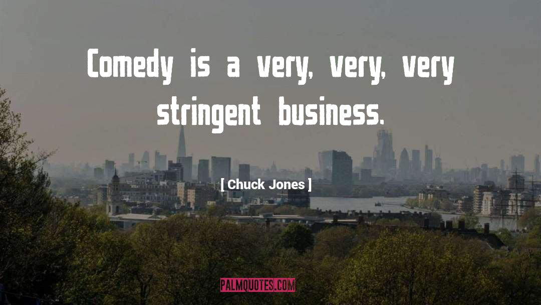 Chuck Jones Quotes: Comedy is a very, very,