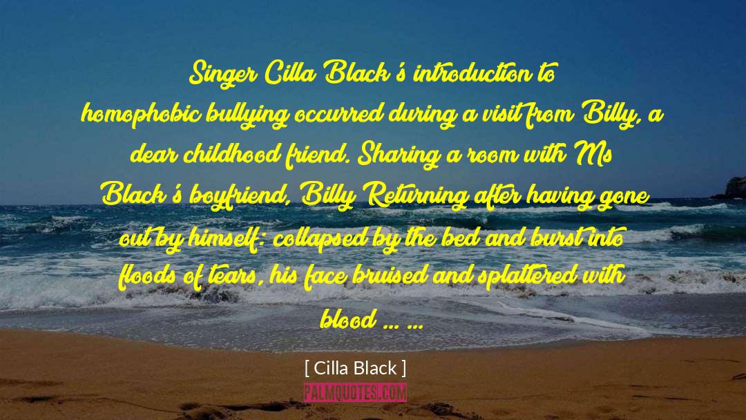Cilla Black Quotes: Singer Cilla Black's introduction to